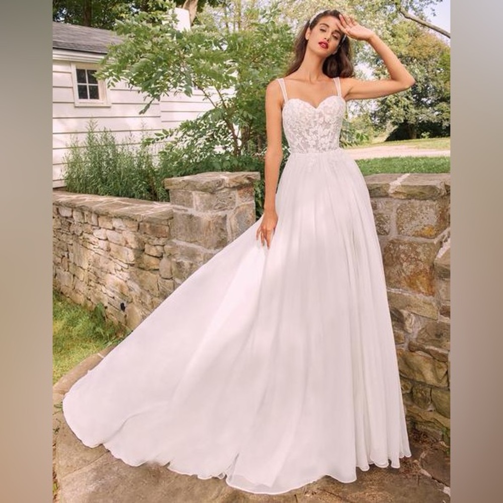 NWT Wedding Dress L'Amour by Calla Blanche Gillian - Picture 3 of 17